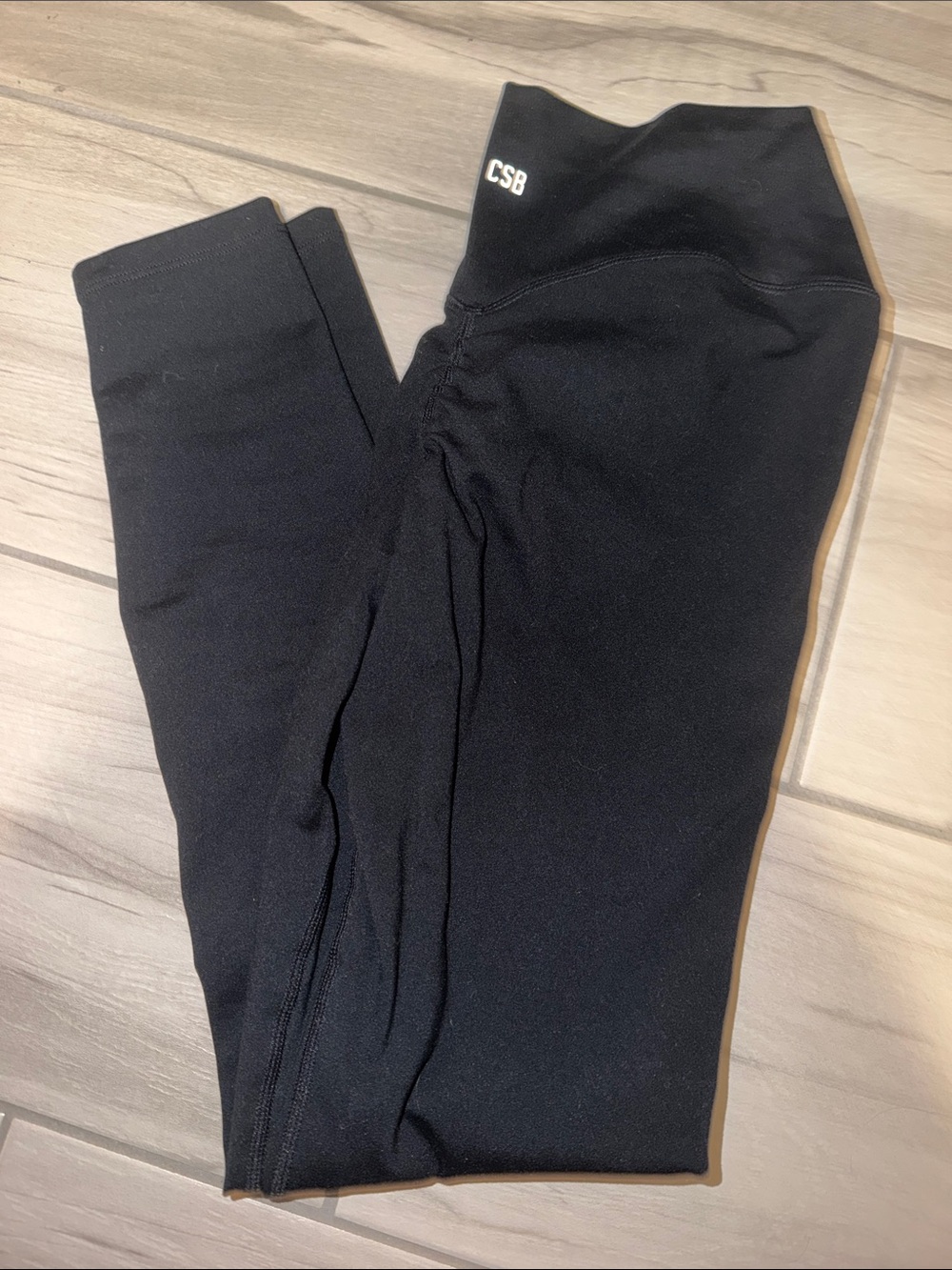 CSB High-Rise Black Performance Leggings